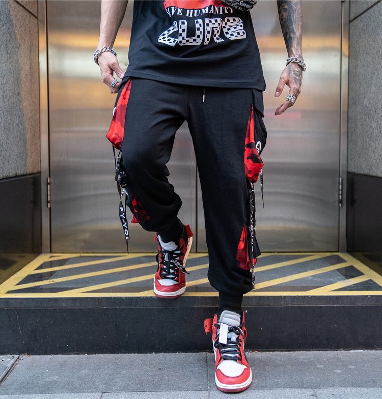 Hiphop webbing harem trousers - Bellarte Enchanté Hiphop webbing harem trousers